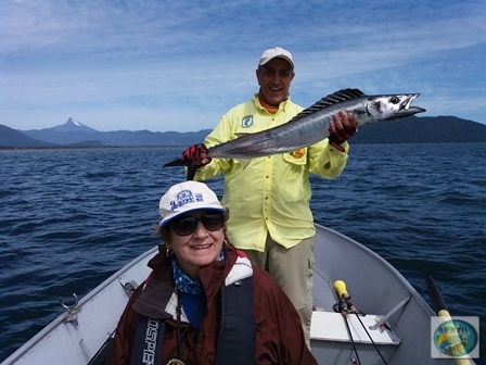 Fotos da pesca esportiva em Chaiten no Chile